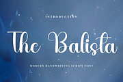 The Balista, a Handwritten Font by FreshTypeINK (Thumbnail 1 of 8)