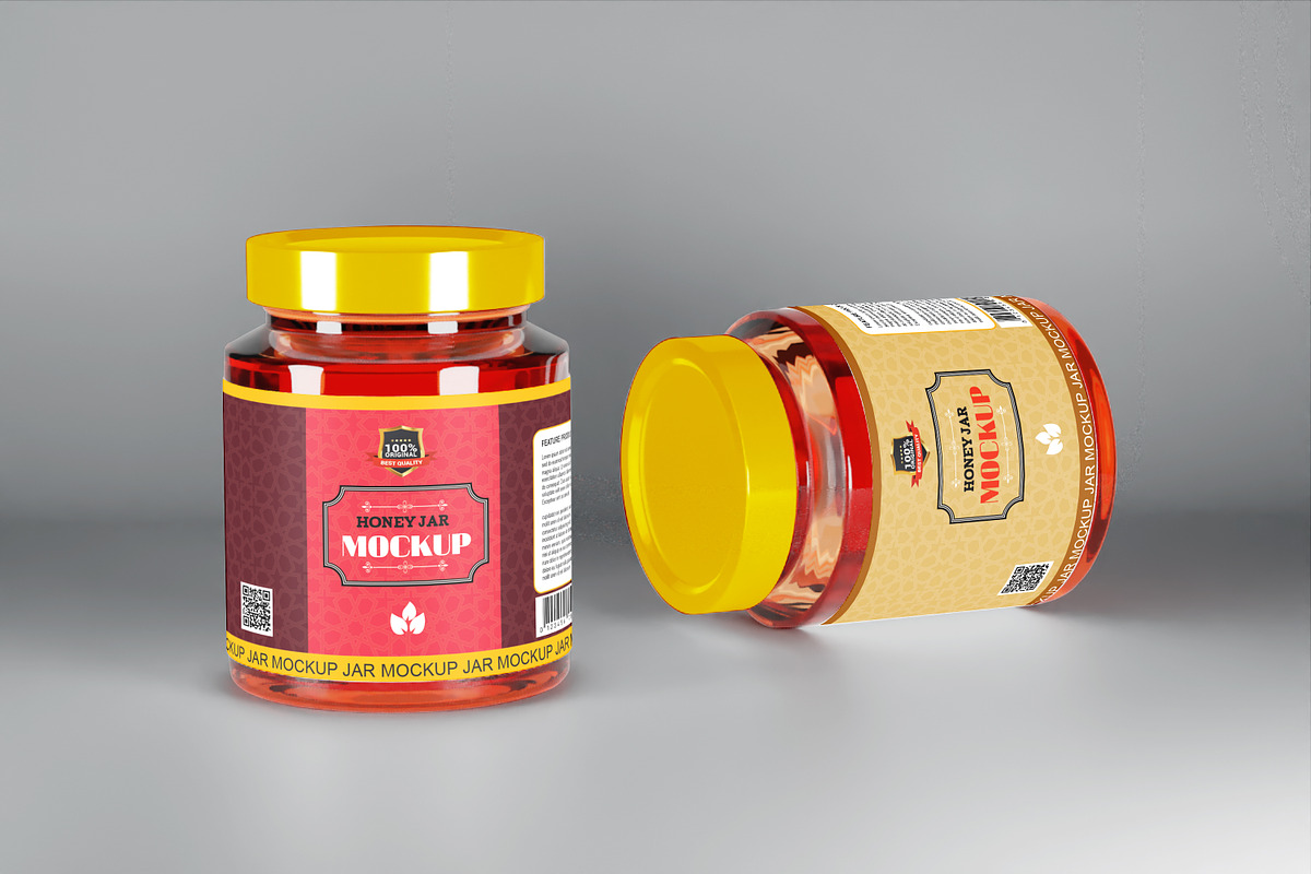 Jar Mockups Template, a Cups & Container Mockup by alimran24 (Photo 6 of 10)