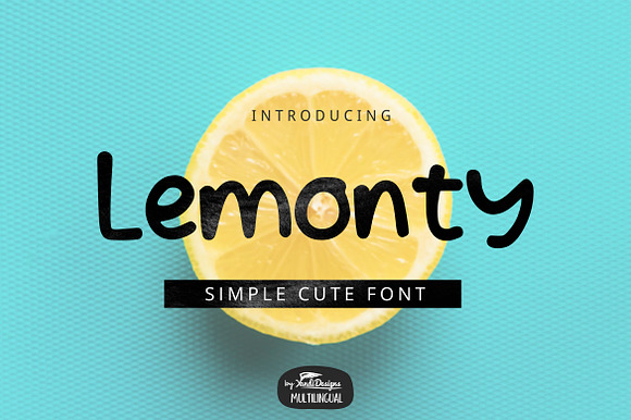 Lemonty Font preview 6