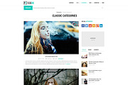 Flexi - PSD for Blog, Personal, News, a Websites & App Template by Digipieces (Thumbnail 2 of 11)