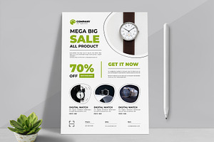 Product Sale Flyer Template, a Flyer Template by MightyDesign