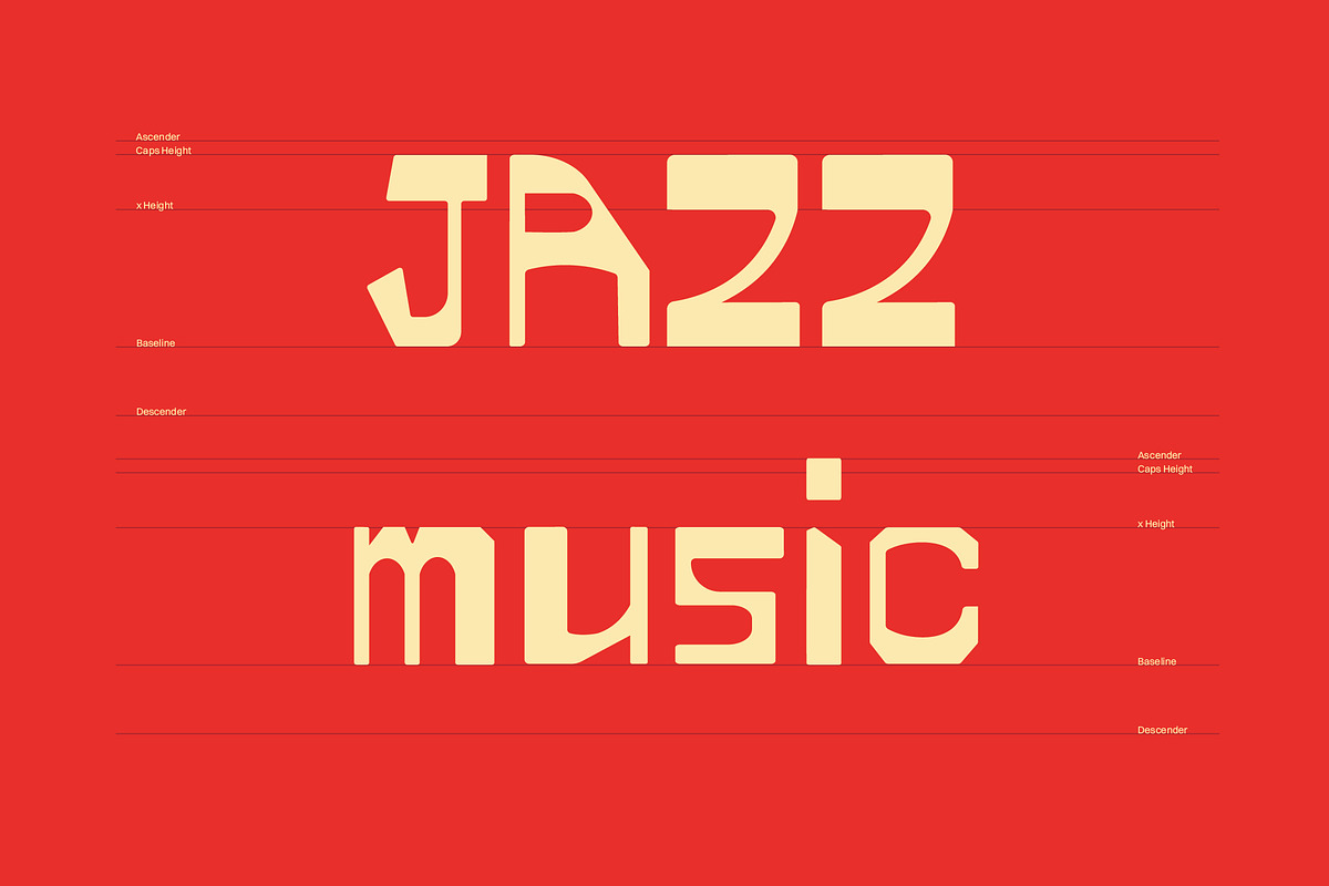 Saxoswings - Jazzy Geometric Font, a Sans Serif Font by riff.type (Photo 5 of 10)