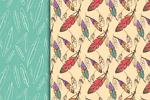 12 Bohemian Seamless Patterns