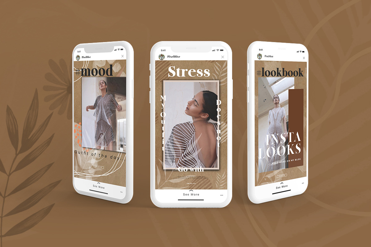 Cathy Instagram Posts And Stories, a Social Media Template by PixelHive Pro (Photo 13 of 14)