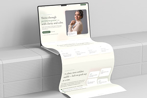 Bloom Again: Wellness Landing Page, a Landing Page Template by Creative Pixel Studio