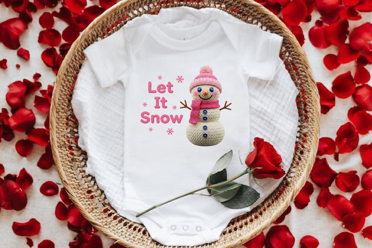 Christmas Snowman PNG, an Illustration by DreamArtGraphic (Photo 5 of 6)
