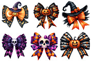 Halloween Bows Clipart, an Illustration by Designworld (Thumbnail 4 of 6)