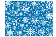 Snowflakes Background, a Pattern Graphic by beguima (Thumbnail 5 of 6)