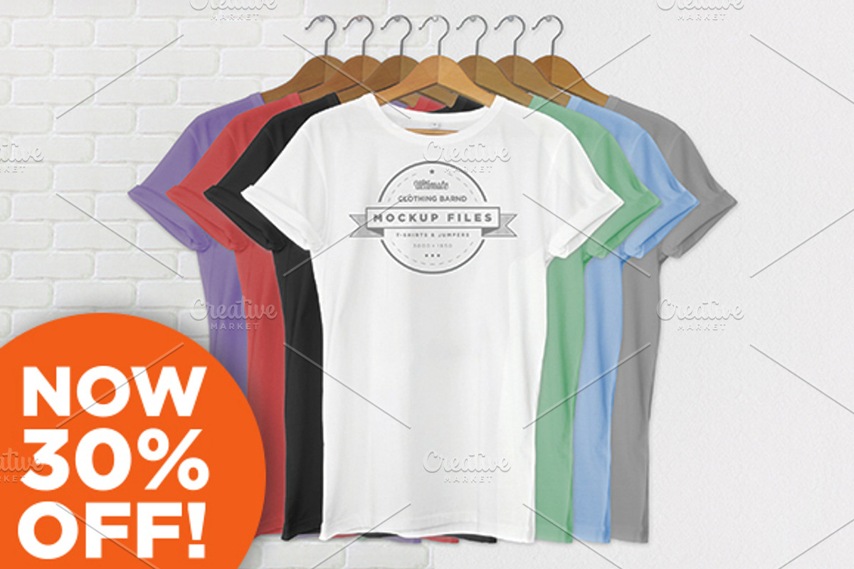 (-30%)Ultimate Clothing Brand Mockup, a Hoody Mockup by DanFreebairn (Photo 1 of 5)