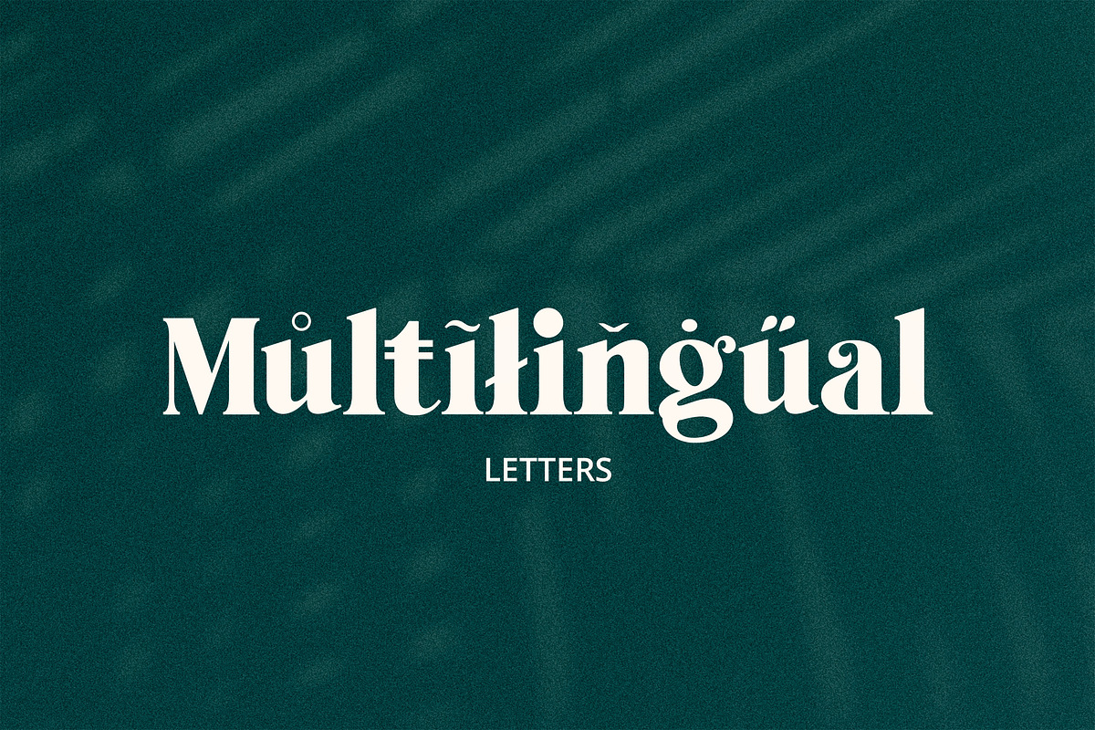 Tropical Garden font, a Serif Font by Davide Bassu (Photo 14 of 15)
