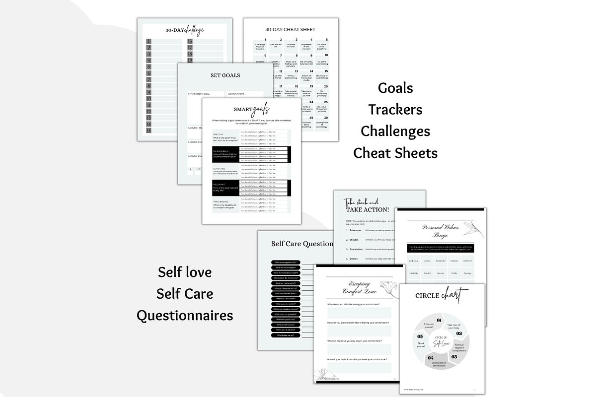 Done-for-you Workbook template canva, a Books & Magazine Mockup by Millennials Marketing (Photo 7 of 9)