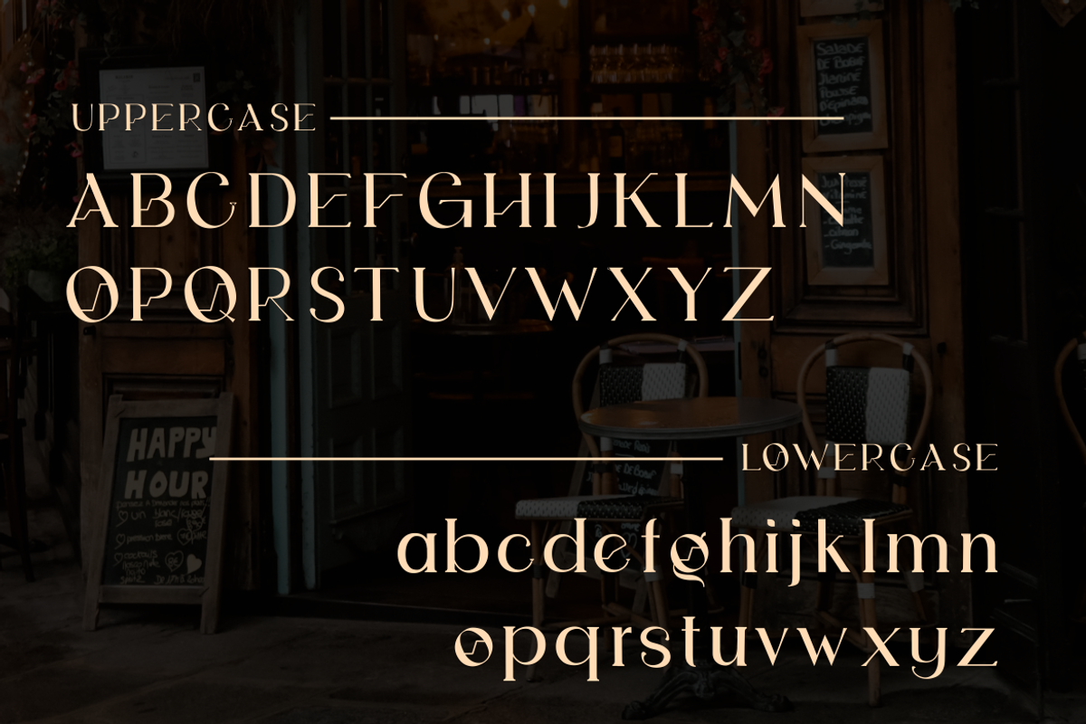 Garwoone Luxury Serif Font, a Serif Font by zerologicstudio (Photo 8 of 11)