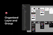 NFT Distro NFT Website UI Design KIT, an UI Kit Template by Lumina_ui_ux202 (Thumbnail 3 of 7)