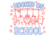Retro Cute Back to School Png Bundle, an Education Illustration by Daisy Design (Thumbnail 5 of 8)