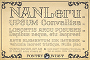 FHA Tuscan Roman, a Serif Font by Fontry West (Thumbnail 13 of 14)