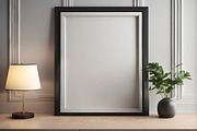 Photo Frame Mockup on the Table, an Advertising Mockup by 3djagan (Thumbnail 2 of 4)