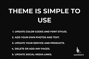 Wix Photography Website Template, a Wix Template by AAA Presets (Thumbnail 7 of 12)