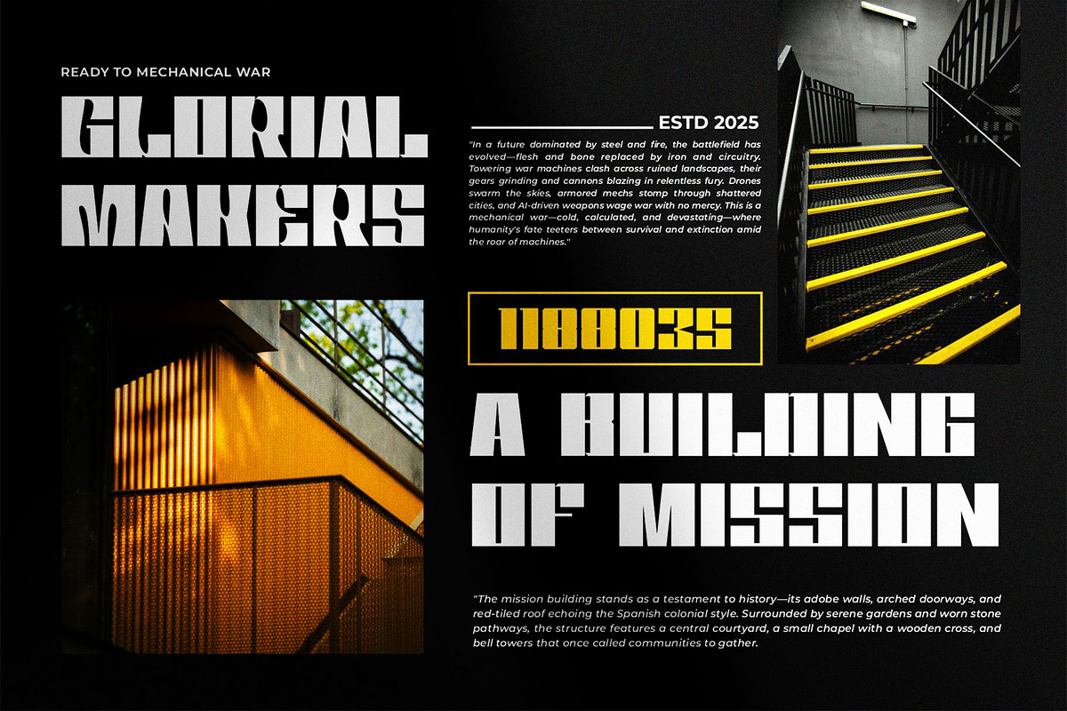 Refin Mens || Stylish Display Font, a Sans Serif Font by Idea Studio (Photo 9 of 10)