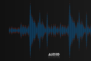 18 Audio Waveforms