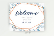 Wedding collection - Dusty blue, an Invitation Template by Alewiena (Thumbnail 8 of 9)