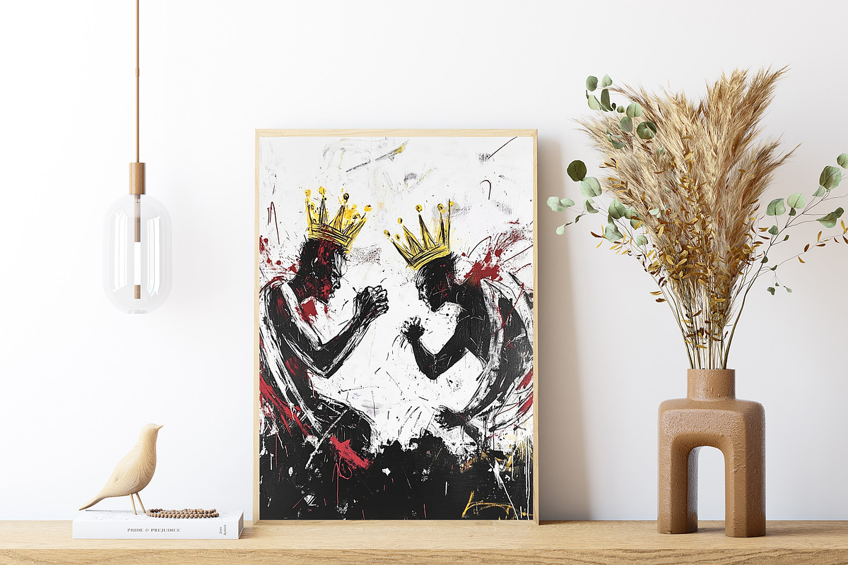 Black Noise Wall Art, a Sport Illustration by PrintablesByFranklyn (Photo 2 of 6)