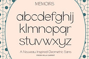 Memoirs Sans Modern Logo Font, a Sans Serif Font by Mila Garret (Thumbnail 12 of 15)