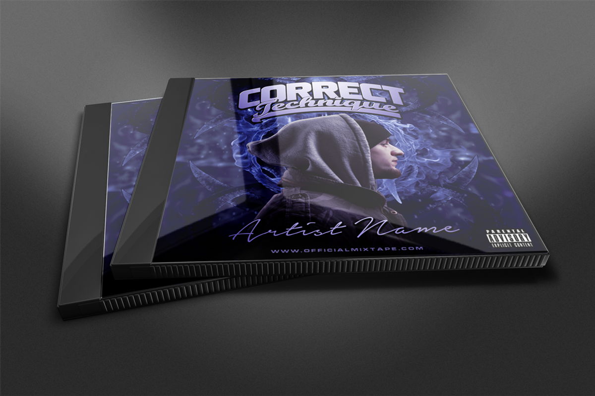 Correct Technique Mixtape Cover, a Templates & Theme by White Shadow Graphix (Photo 2 of 2)