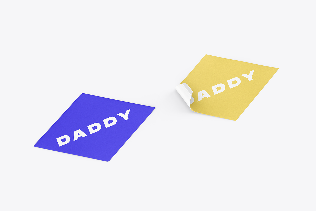 70+ Must-Have Sticker Mockups, a Mockup by Mockupdaddy (Photo 44 of 70)