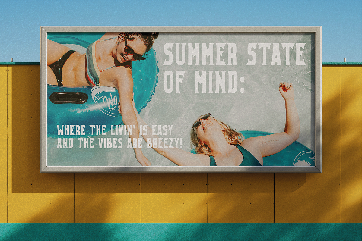 Lemonade Lagoon - Vintage Typeface, a Serif Font by HipFonts (Photo 5 of 10)
