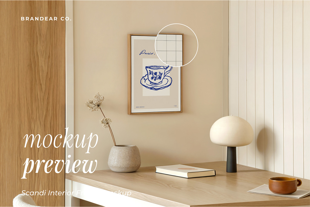 Scandi Interior | 24 Frame Mockups, a Household Mockup by Brandear Design (Photo 8 of 11)