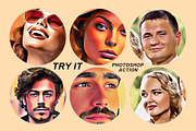 Vibrant Oil Paint Photoshop Action, an Action Add-On by MRI STUDIO (Thumbnail 2 of 18)