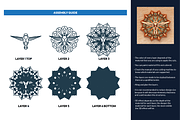 10 Animal Mandalas Set - Laser cut, an Object Graphic by Arshad Ali (Thumbnail 3 of 22)