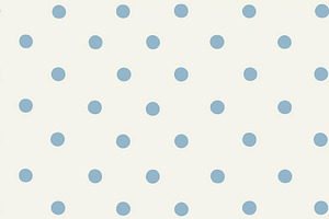 Seamless pattern, seamless polka dot pattern featuring sky blue, a Pattern Graphic by Studio ANNA