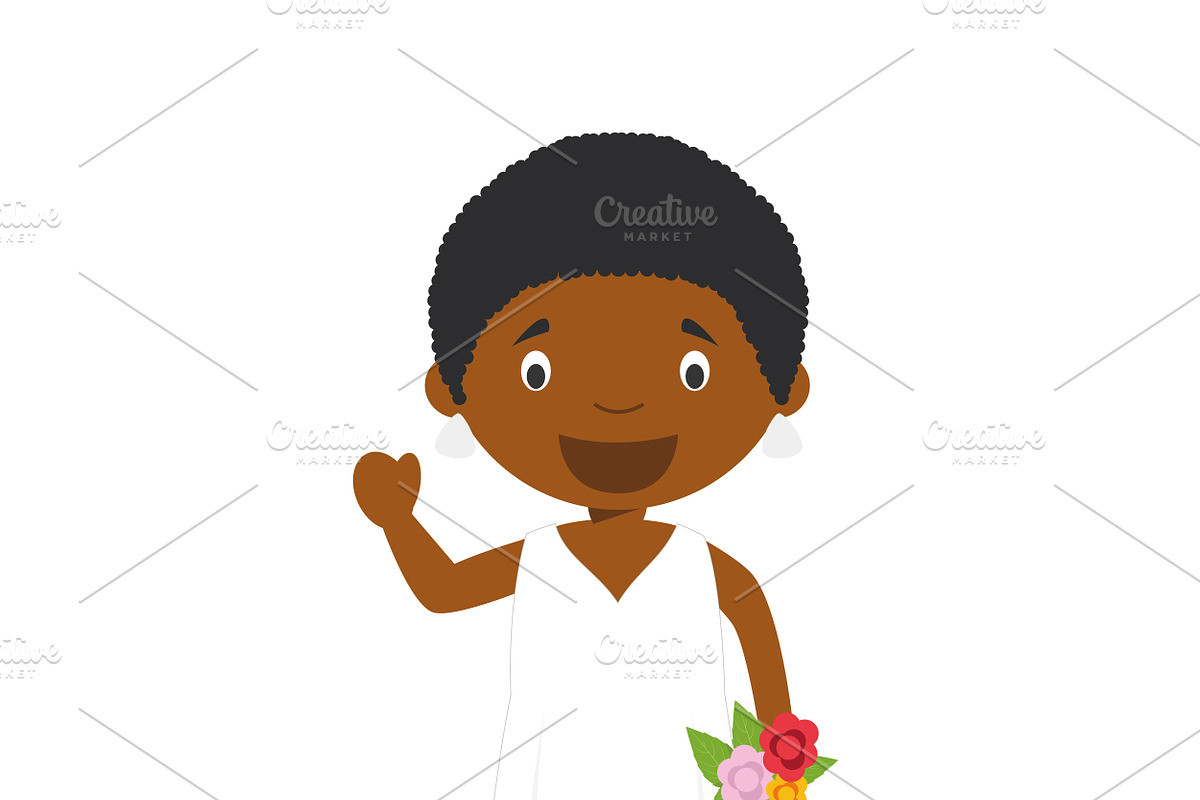 Wedding characters in cartoon style, a Person Illustration by asantosg (Photo 5 of 25)