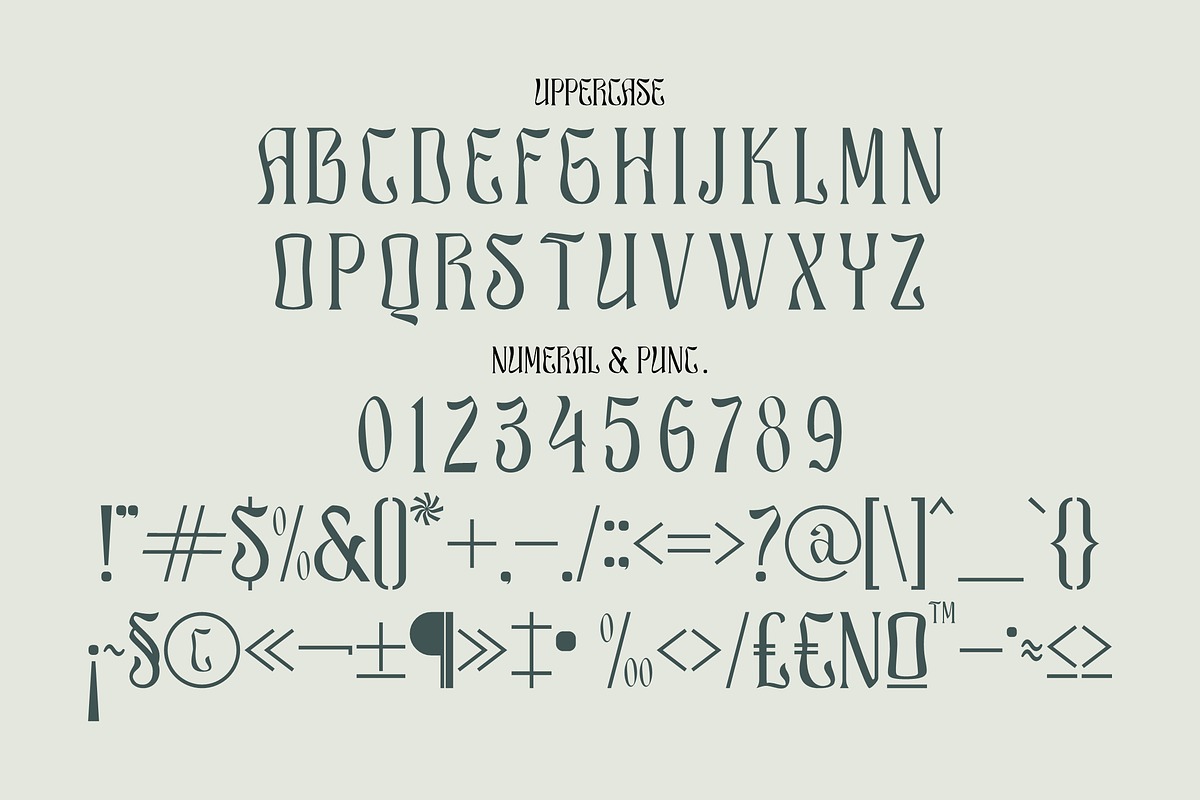 Raghlick Display Typeface Font, a Sans Serif Font by Storytype Studio (Photo 13 of 15)
