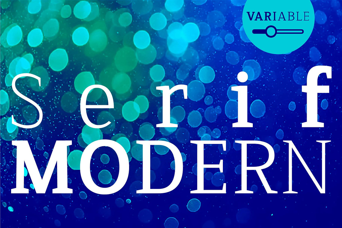 TYPEFACE Serif Modern FONT 9 Styles, a Serif Font by Typo Graphic Design (Photo 3 of 9)