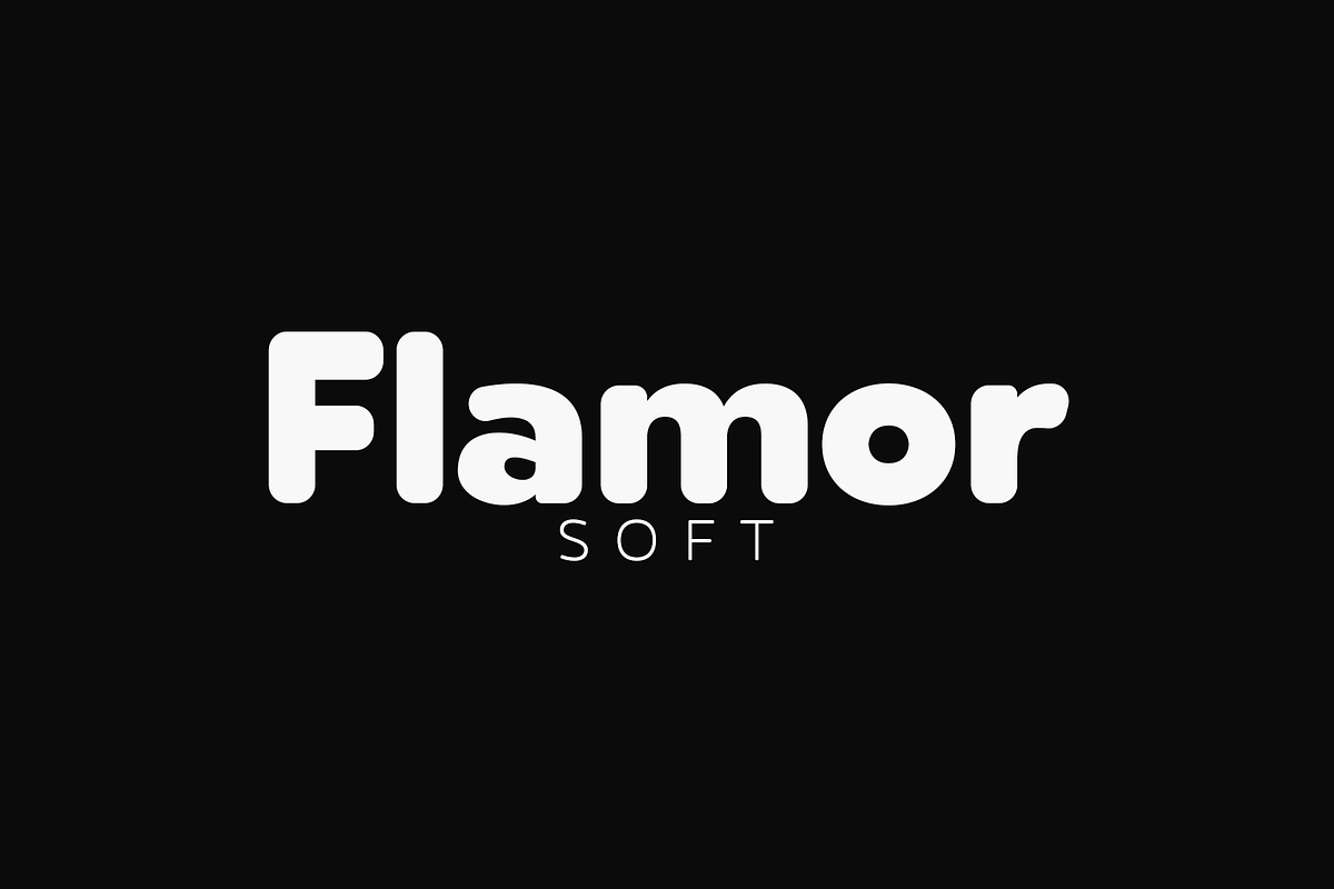Flamor Soft - Rounded Sans Serif, a Sans Serif Font by VP Fonts (Photo 1 of 28)