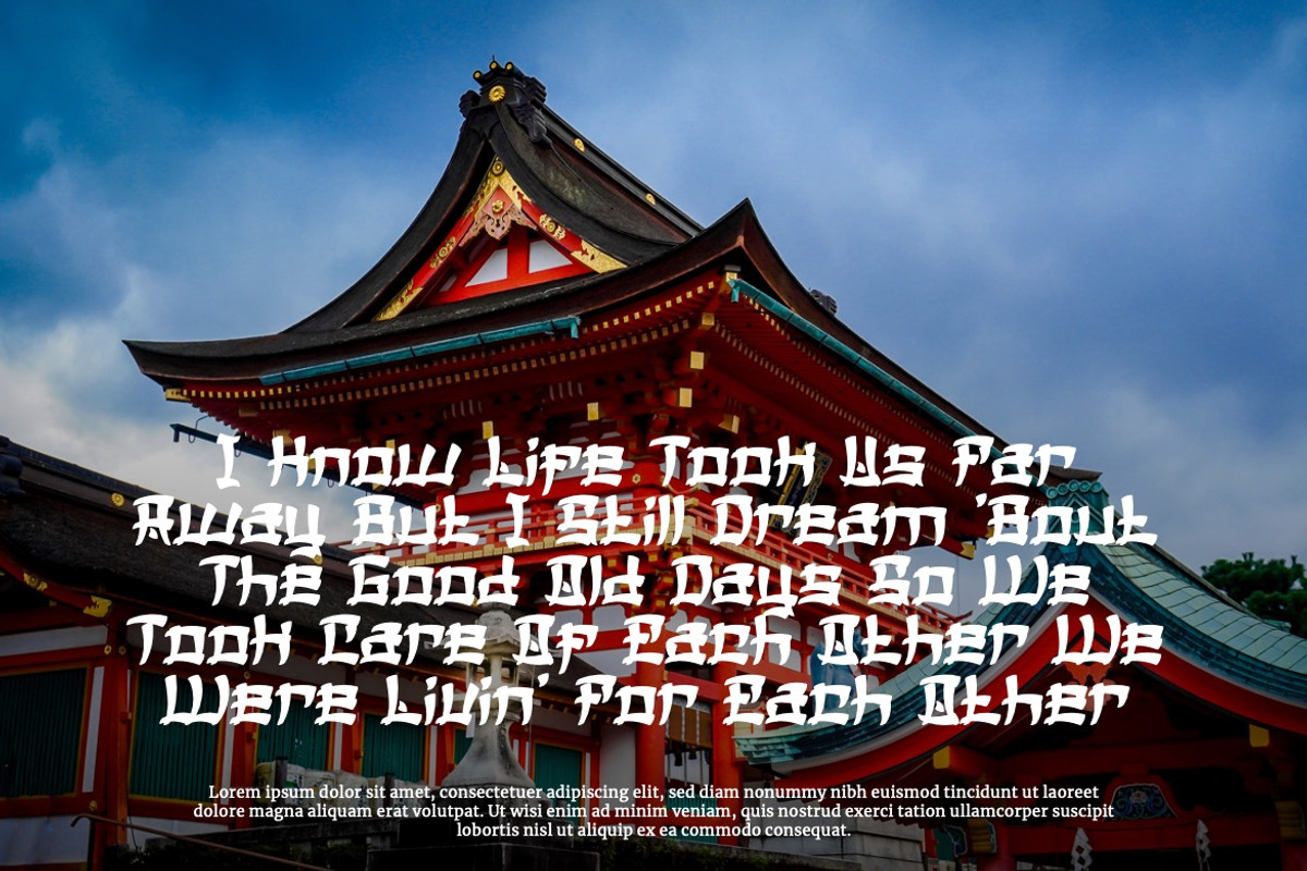 Netsumia - Japan Handwritten Font, a Handwritten Font by Dhabee (Photo 11 of 15)