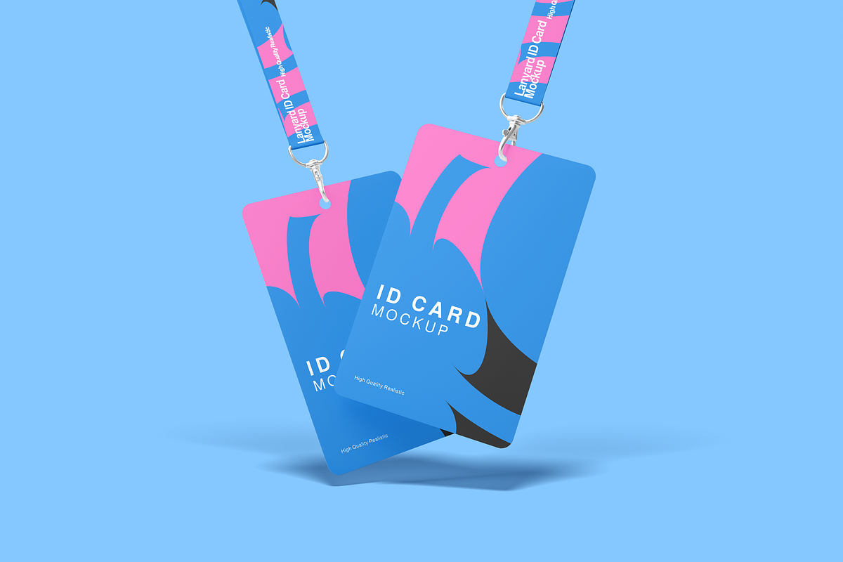 ID Card Mockup, an Advertising Mockup by DSNA Mockup (Photo 5 of 5)