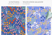 Wildflower Meadow Set, a Pattern Graphic by GVGraphics (Thumbnail 4 of 15)