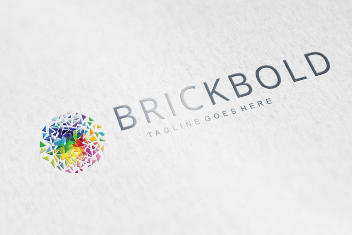BRICKBOLD Logo Template, a Branding & Logo Template by N_thirteen (Photo 2 of 3)
