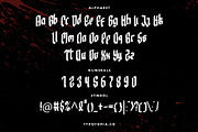 Bewear Creepy Font, a Sans Serif Font by edukka (Thumbnail 2 of 6)