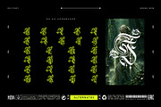 Majesty Rosaria Typeface, a Blackletter Font by alit design (Thumbnail 19 of 20)