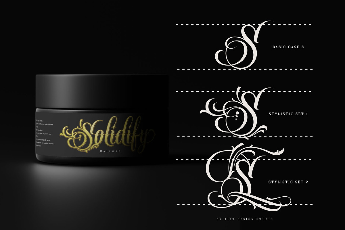 Handrid Familia Typeface, a Script Font by alit design (Photo 14 of 20)