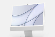 iMac 24-inches Mockups Bundle, a Books & Magazine Mockup by Smotrow Related (Thumbnail 7 of 9)