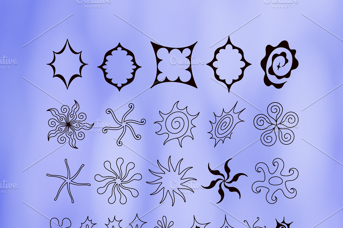 Ornate Floral Frames & Flourishes, an Object Graphic by venimo (Photo 13 of 14)