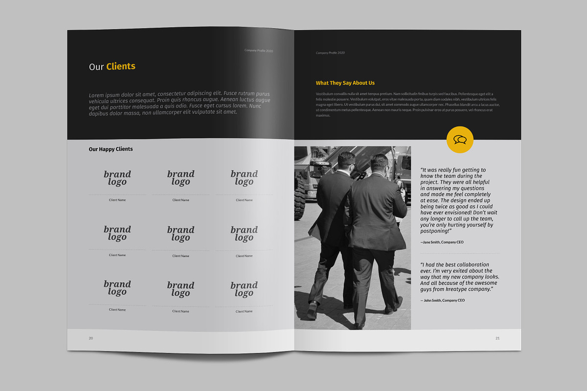 Kreatype Company Profile, a Brochure Template by Kreatype Studio (Photo 12 of 14)