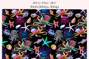 Marine Adventure - seamless pattern, a Pattern Graphic by NNclipart (Thumbnail 5 of 9)