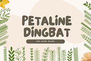 Petaline Dingbat, a Symbol Font by Dm Studio (Thumbnail 1 of 7)