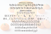 Pumpkin Halloween | Script Font, a Script Font by Scratchones (Thumbnail 7 of 8)